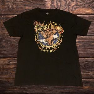 4th Fourth Of July American Flag USA Shirt Holiday Colors Don’t Run Eagle